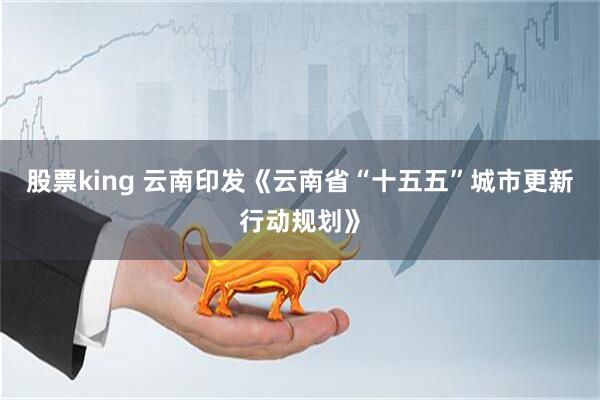 股票king 云南印发《云南省“十五五”城市更新行动规划》